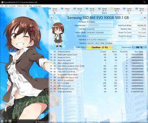 CrystalDiskInfo Kurei Kei edition drive health window